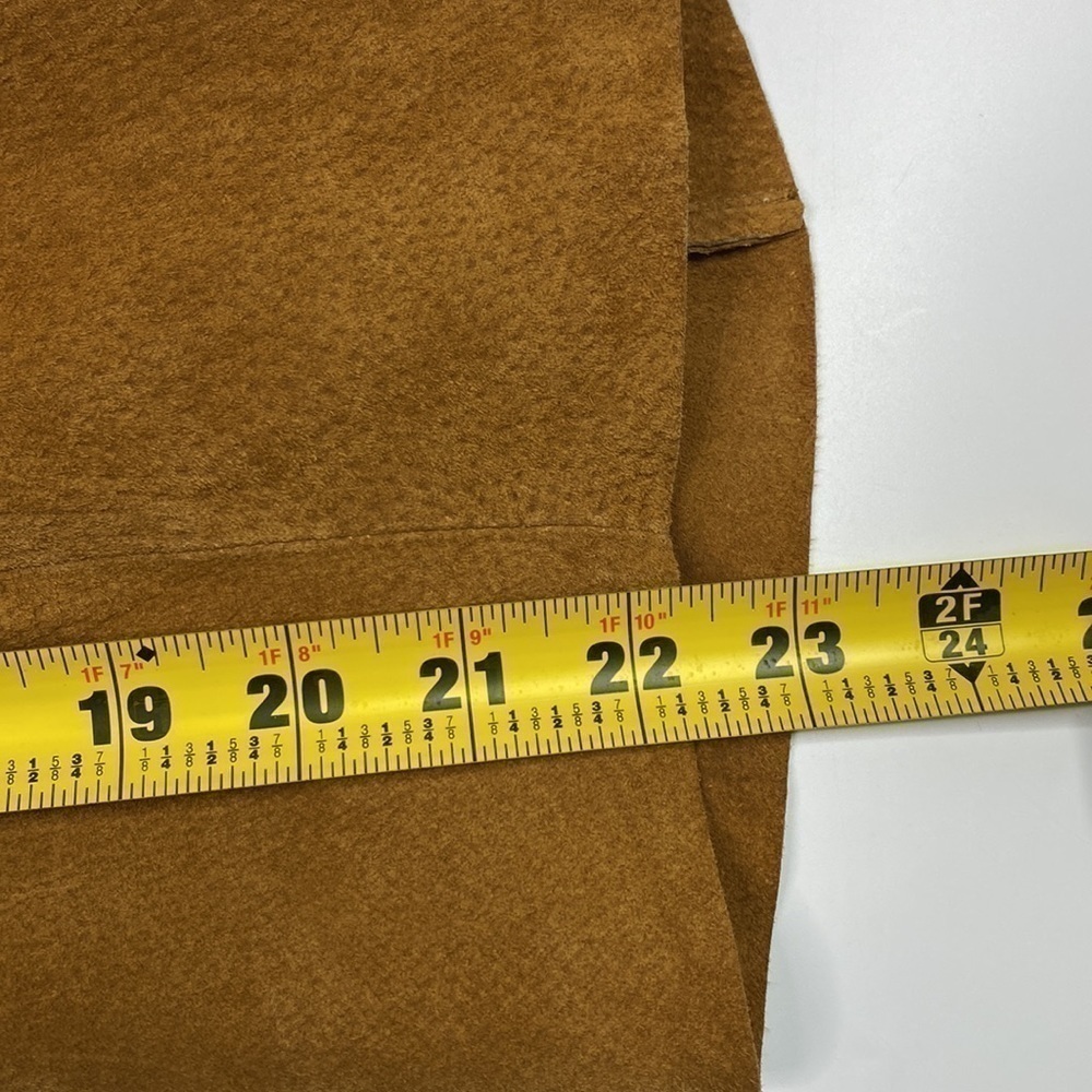 Express Brown Genuine Leather Capri Pants Size 2 NWT - Picture 7 of 13